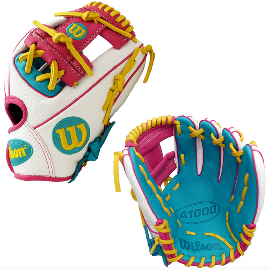 CUSTOM WILSON A1000 DP15 - WBW103417115 - CITY2 - 11.5" BASEBALL GLOVE