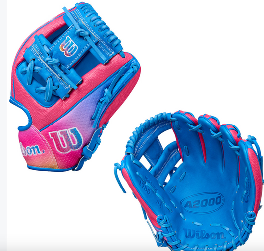 CUSTOM WILSON A2000 1786 - Love The Moment - 11.5" BASEBALL GLOVE Autism Speaks