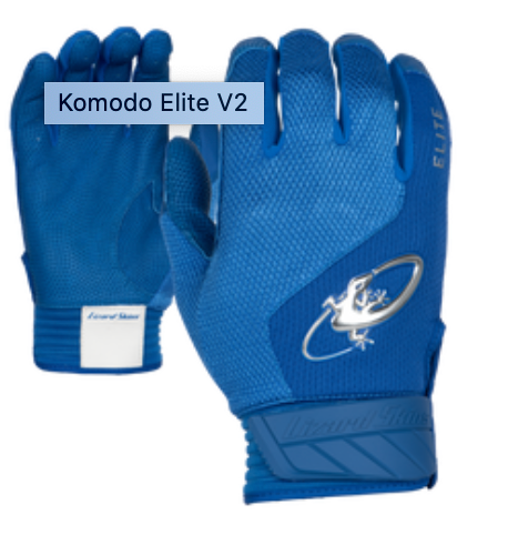 Lizard Skin Komodo Elite V2 Batting Gloves