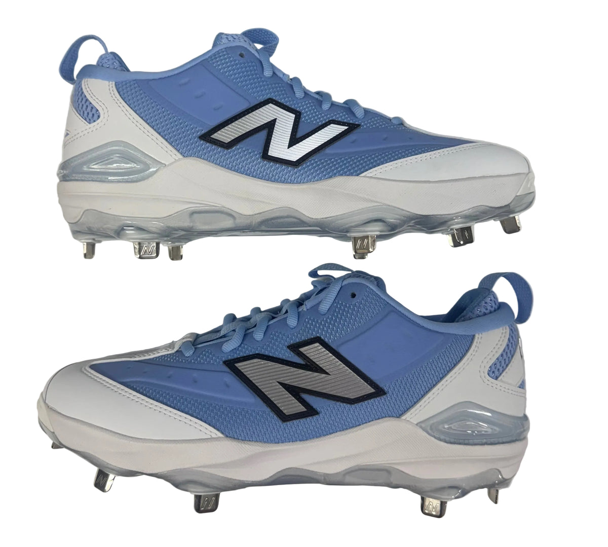 New Balance M30008KD Columbia Blue Metal Cleat