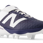 New Balance PL4040N8 Navy/White Moulded Cleat